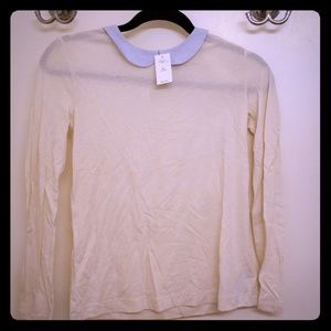 Gap Kids Girls long sleeve collared shirt